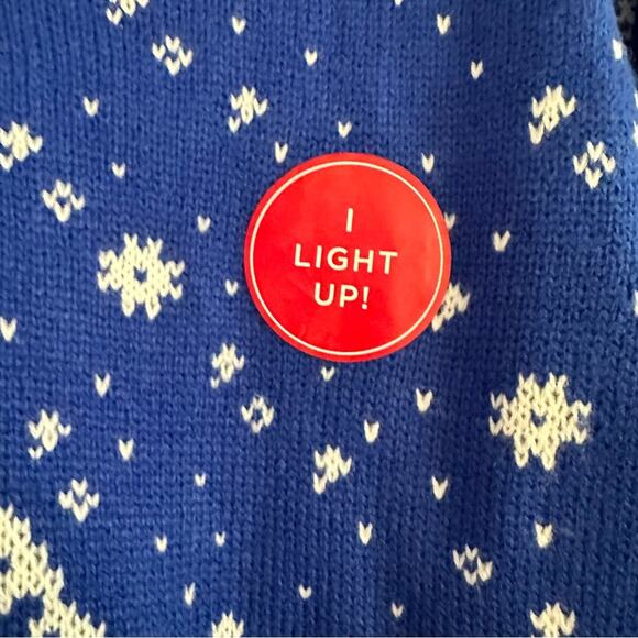 NWT Jolly Sweaters Murderous Snowman Ugly Christmas Sweater Xmas Holiday XL - Picture 14 of 15